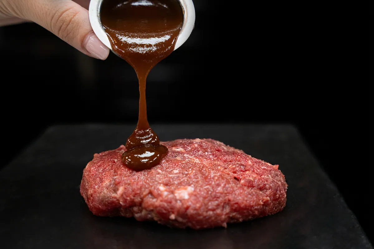 Hamburguesa a la barbacoa